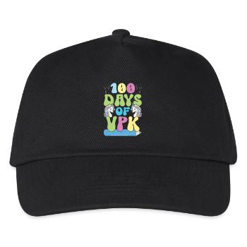 100 days Vpk - Kids’ Baseball Cap - black - Front