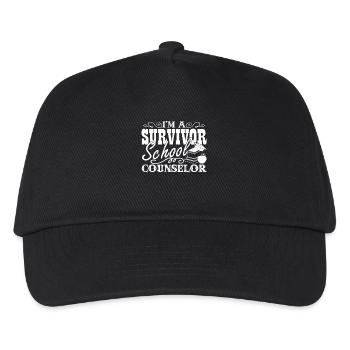 Survivor School Counselor - Kids’ Baseball Cap - black - Front