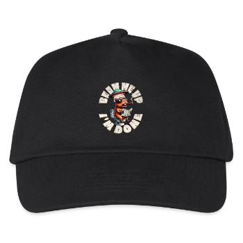 Beam Me Up I'm Done - Kids’ Baseball Cap - black - Front