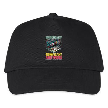 Statistician Statistically Significant Accountant - Kids’ Baseball Cap - black - Front