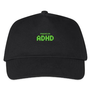 ADHD - Kids’ Baseball Cap - black - Front