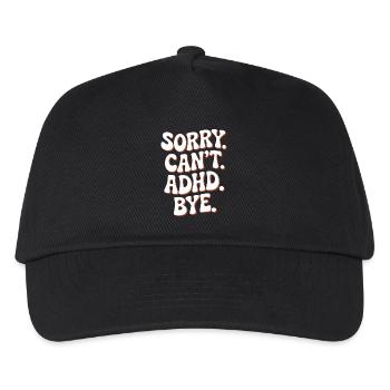 ADHD - Kids’ Baseball Cap - black - Front