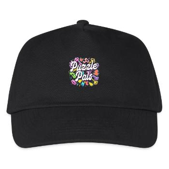 Escape Room Puzzle Pals - Kids’ Baseball Cap - black - Front