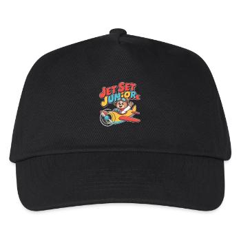 Zum Ersten Mal Fliegen Travel Memory Sky - Kinder Basecap - Schwarz - Vorne