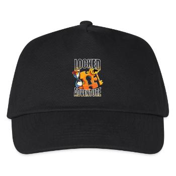 Escape Room Locked Adventure - Kids’ Baseball Cap - black - Front