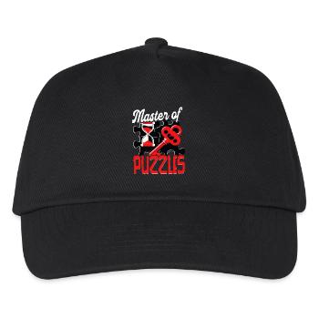Escape Room Master Of Puzzles - Kids’ Baseball Cap - black - Front