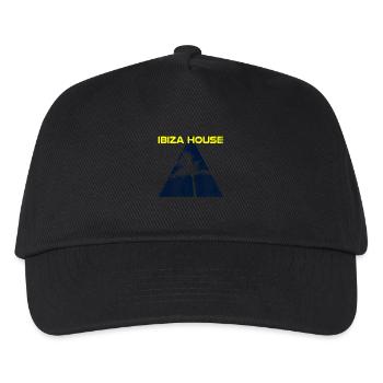 Ibiza House - Kinder Basecap - Schwarz - Vorne