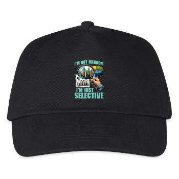 Statisticien Je ne suis pas au hasard Je suis mathématicien - Casquette de baseball Enfant - noir - Devant