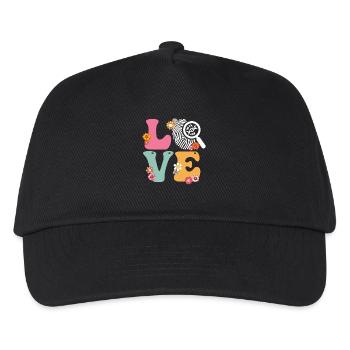 Love Forensics investigator forensic Scientist - Kids’ Baseball Cap - black - Front