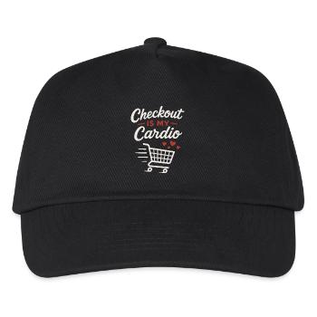 The Competitive Food Shopper Fast Cart - Kids’ Baseball Cap - black - Front