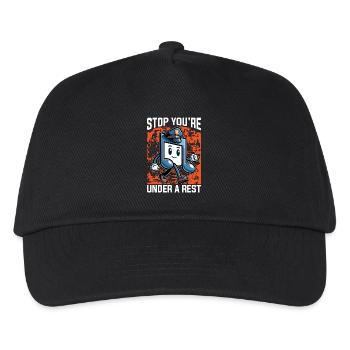 Music Teacher Stop You're Under Classical Music - Kids’ Baseball Cap - black - Front