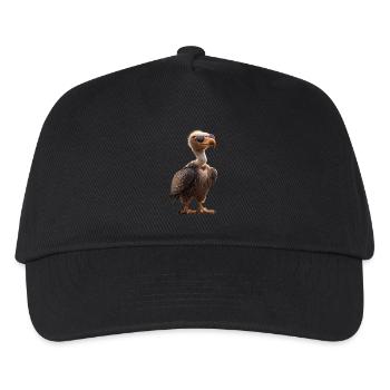 Vulture Bird of Prey Vulture Vulture Cute Vulture - Kids’ Baseball Cap - black - Front
