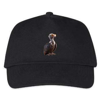 Vulture Bird of Prey Vulture Vulture Cute Vulture - Kids’ Baseball Cap - black - Front
