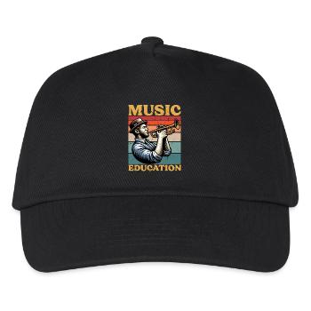 Music Teacher Music Education Educator Musician - Kids’ Baseball Cap - black - Front