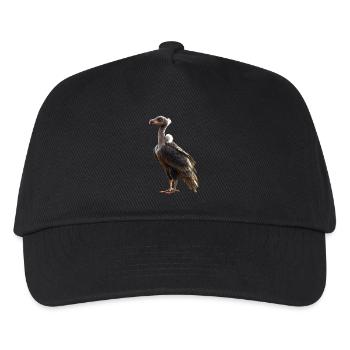 Vulture Bird of Prey Vulture Vulture Cute Vulture - Kids’ Baseball Cap - black - Front