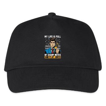 Music Teacher My Life Is Full Of Classical Music - Kids’ Baseball Cap - black - Front