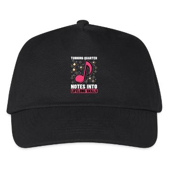 Professeur de musique Professeur de piano - Casquette de baseball Enfant - noir - Devant