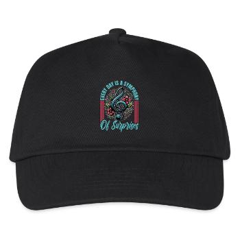 Music Teacher Every Day Is A Symphony Music Lover - Kids’ Baseball Cap - black - Front