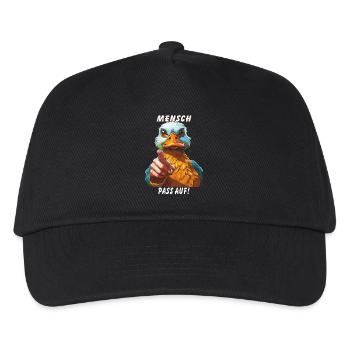 MEC, ATTENTION ! - Casquette de baseball Enfant - noir - Devant