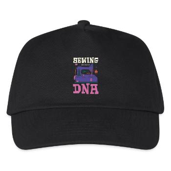 La couture est dans mon ADN Motif de tailleur drôle - Casquette de baseball Enfant - noir - Devant