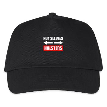 Not sleeves Holsters Bodybuilding Bodybuilders - Kids’ Baseball Cap - black - Front