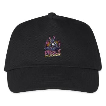 Pitbull Pitbulls Pibble Centrale électrique - Casquette de baseball Enfant - noir - Devant