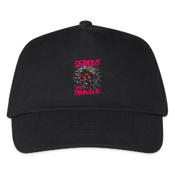 Ernst mit Tarantulas Pet Spider - Kinder Basecap - Schwarz - Vorne