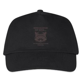La calvitie est une coiffure inhabituelle - Casquette de baseball Enfant - noir - Devant