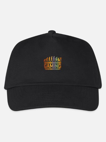 Evolution Gaming Shirt - Kinder Basecap - Schwarz