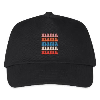 Dear mom for Mother's Day - Kids’ Baseball Cap - black - Front