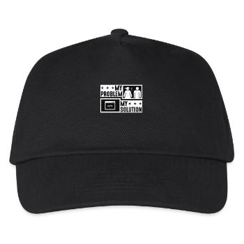 Online Coder My Problem My Pictogram Dad Developer - Kids’ Baseball Cap - black - Front