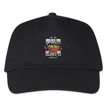 Êtes-vous le roi Pho avec moi ? Drôle de soupe de nouilles pho - Casquette de baseball Enfant - noir - Devant