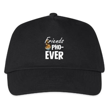 Amis Pho-Ever Ramen Lover Design - Casquette de baseball Enfant - noir - Devant