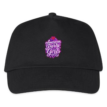 Américain Party Girls Thème États-Unis - Casquette de baseball Enfant - noir - Devant