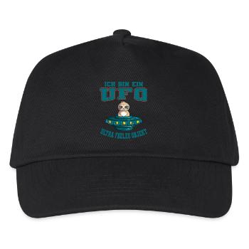 Je suis un OVNI Ultra paresseux Objet Paresseux Alien - Casquette de baseball Enfant - noir - Devant