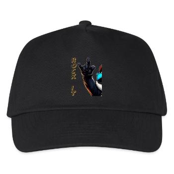 ROCK IT - Kids’ Baseball Cap - black - Front