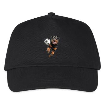 Rottweiler - Kinder Basecap - Schwarz - Vorne
