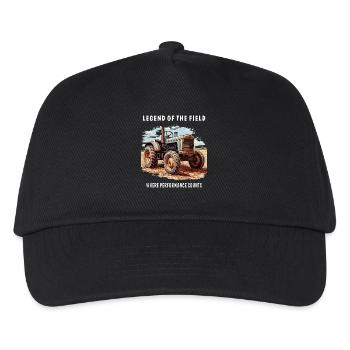 LÉGENDE DU TRACTEUR DU CHAMP - Casquette de baseball Enfant - noir - Devant