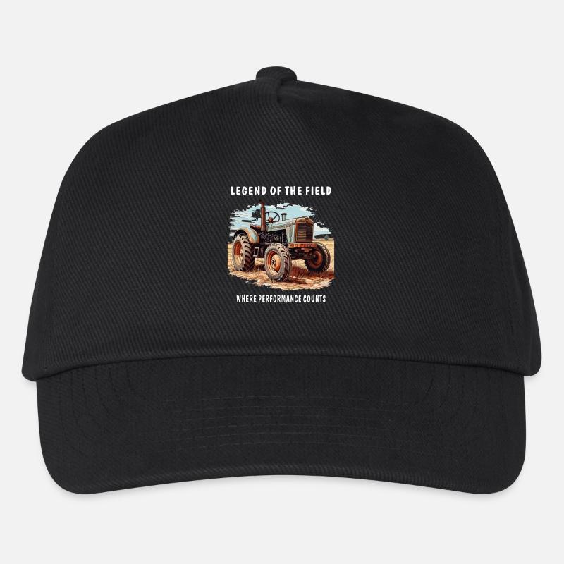 TRAKTOR LEGEND OF THE FIELD - Kinder Basecap - Schwarz