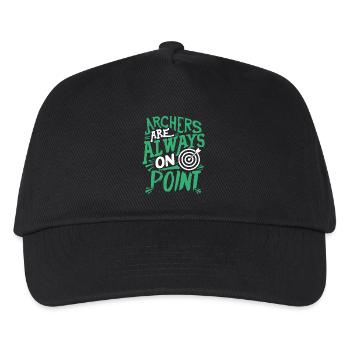 Archers Are Always On Point - Kids’ Baseball Cap - black - Front