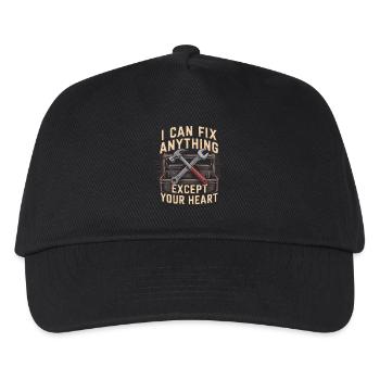 Craftsmen - Repairs with exceptions - Kids’ Baseball Cap - black - Front