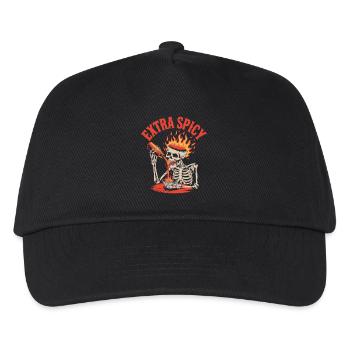 Red Pepper Chili Spicy Food Lover - Kids’ Baseball Cap - black - Front