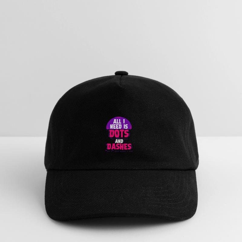 Morsecode Morse Code Dots And Dashes Kids’ Baseball Cap