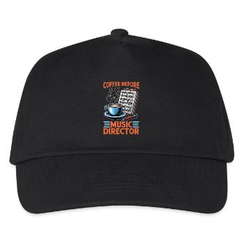 Music Director Coffee Choir Director Coffee Lover - Kids’ Baseball Cap - black - Front