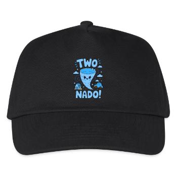 TWO NADO - Kids’ Baseball Cap - black - Front