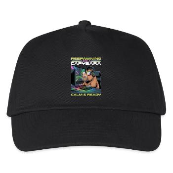 Capybara PC Gamer Gaming - Casquette de baseball Enfant - noir - Devant