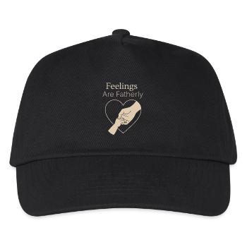 Disponibilité émotionnelle Père Sanfter - Casquette de baseball Enfant - noir - Devant