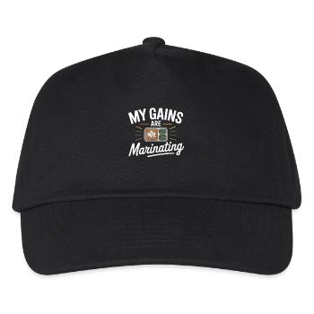 Prepared Squad Meal Planner Food Organization - Kids’ Baseball Cap - black - Front