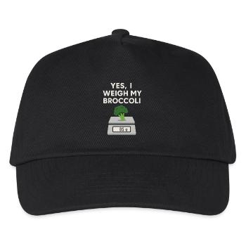 Prepared Squad Meal Planner Food Organization - Kids’ Baseball Cap - black - Front