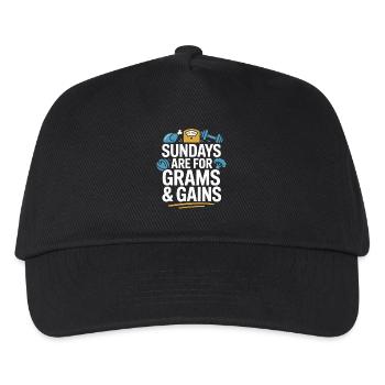 Prepared Squad Meal Planner Food Organization - Kids’ Baseball Cap - black - Front